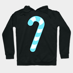 AQUA CANDY CANE - CUTE CHRISTMAS DESIGN Hoodie